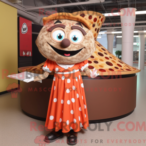 Brown Pizza Slice...