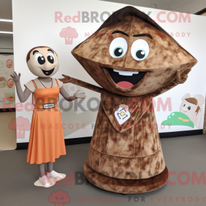 Disfraz de mascota de Brown...