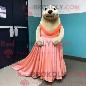 Peach Sea Lion...