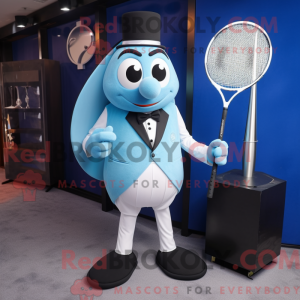 Sky Blue Tennis Racket...