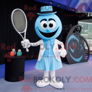 Postava maskota Sky Blue...