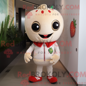 Disfraz de mascota de fresa...