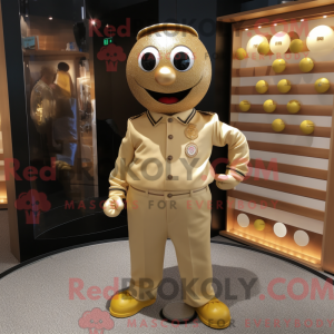 Costume mascotte de boule...
