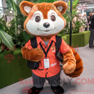 Orangeroter Panda...