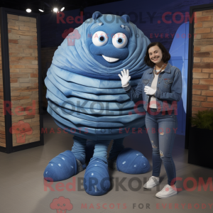 Blue Trilobite mascot...