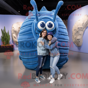 Máscara azul Trilobite com...