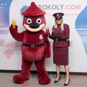 Kaštanová postava maskota...