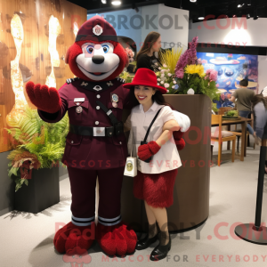 Maroon Police Officer...
