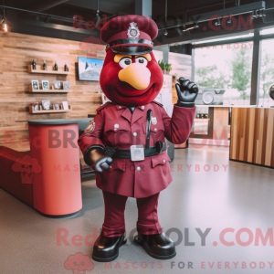 Maroon Police Officer...