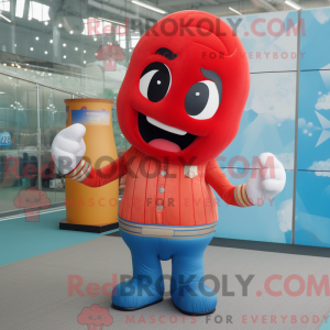 Boksehandske maskot kostume...