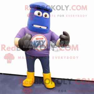 Boksehandske maskot kostume...