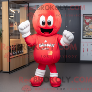 Boksehanske maskot kostyme...