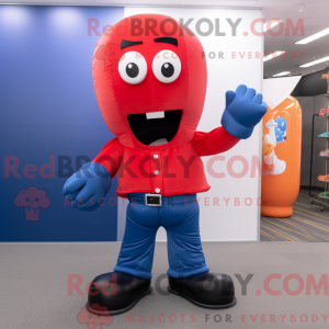 Boksehanske Maskot Kostyme...