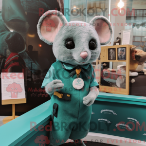 Disfraz de mascota Teal...