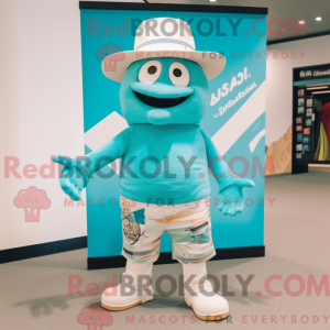 Postava maskota Cyan...