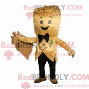 Gold Beet maskot drakt...