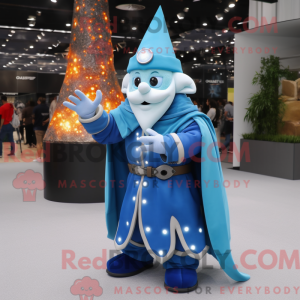 Sky Blue Wizard maskerad...