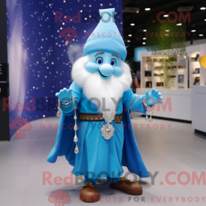 Sky Blue Wizard maskerad...