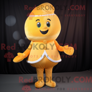 Maskottchenkostüm Gold...
