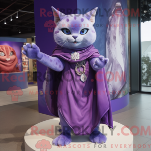 Costume de mascotte de chat...