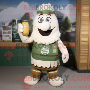 Crèmegroen bier...