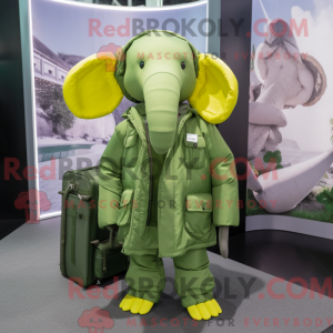 Lime Green Elephant...