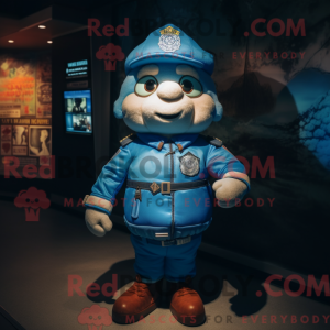 Blue Chief mascottekostuum...