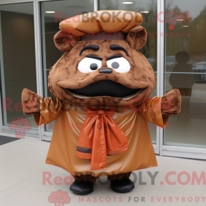 Postava maskota Brown...