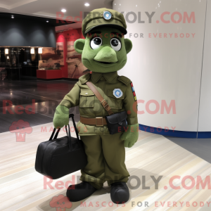 Postava maskota Olive...