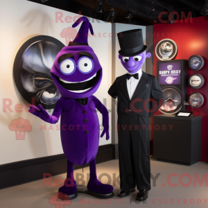 Purple Cyclops mascot...