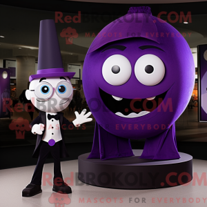 Purple Cyclops mascot...