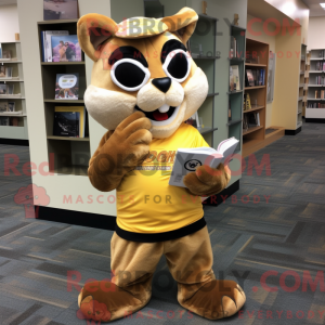 Gold Chipmunk mascot...