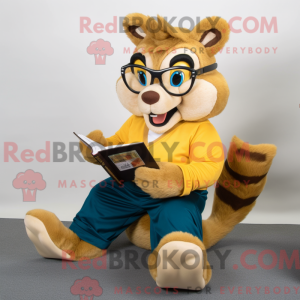 Gold Chipmunk mascot...