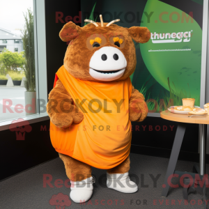 Costume de mascotte de bœuf...