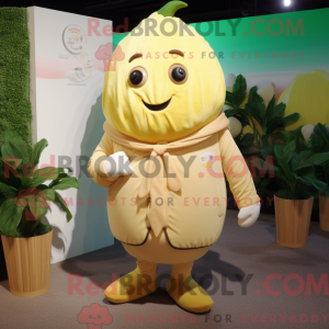 Tan Sitron maskot...