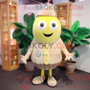Tan Sitron maskot...