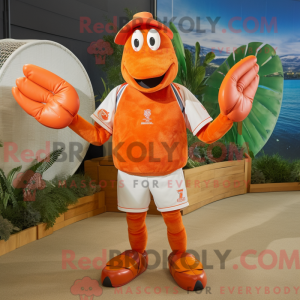 Orange Hummer maskot...