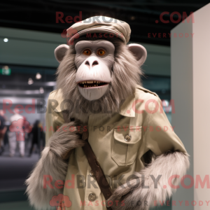 Silver Baboon mascot...