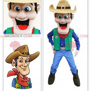 Mascotte del cowboy del selvaggio west - Redbrokoly.com