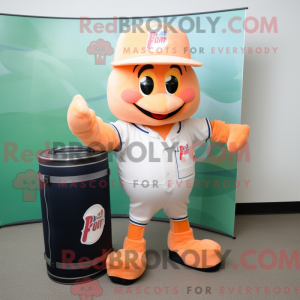 Maskottchenkostüm Peach...