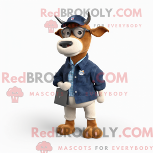 Navy Guernsey Cow...