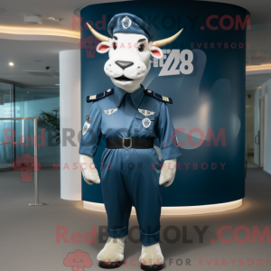 Costume mascotte de zébu...