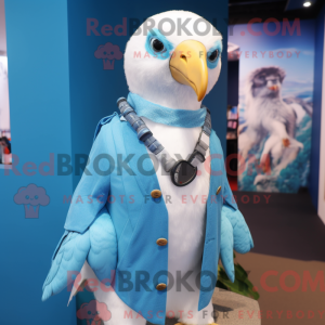 Disfraz de mascota Sky Blue...