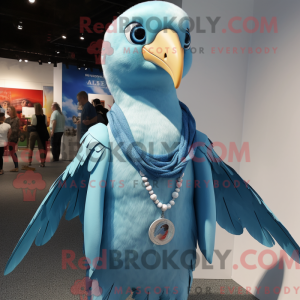 Sky Blue Albatros mascotte...