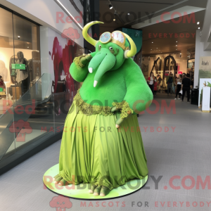 Personaggio mascotte mammut...