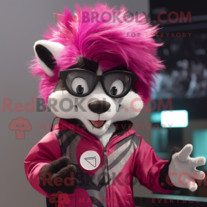 Máscara Magenta Skunk com...