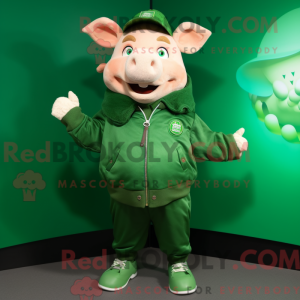 Forest Green Pig...