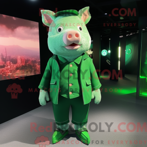 Forest Green Pig...