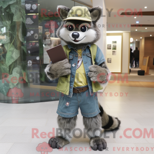 Maskotka Olive Raccoon w...