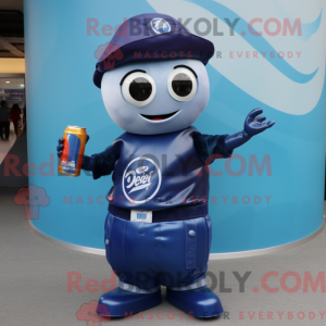 Navy Soda Can maskot...